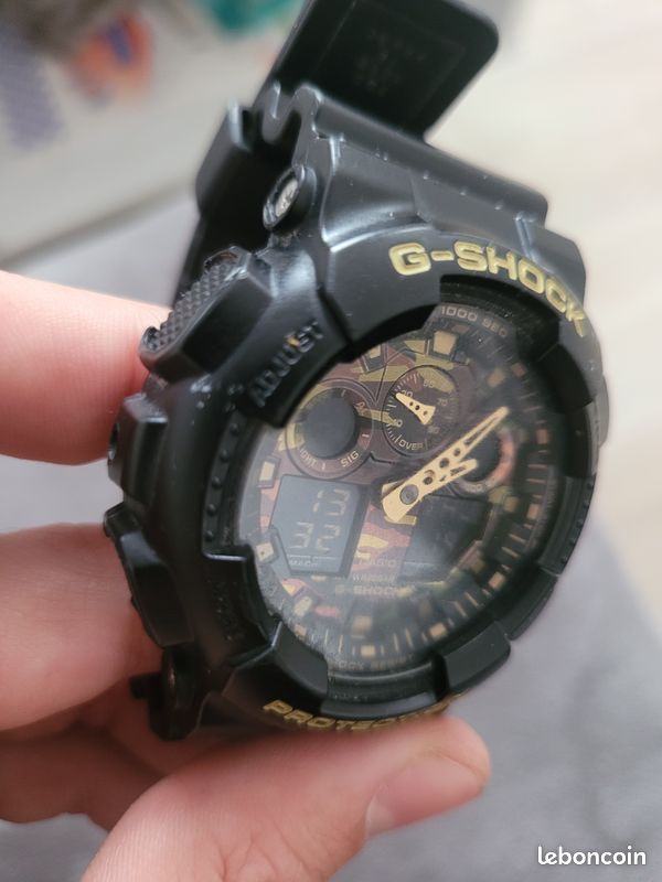 100cf 1a9 G Shock 5081 Ga 100cf Часы Casio G-Shock GA-100CF-1A9