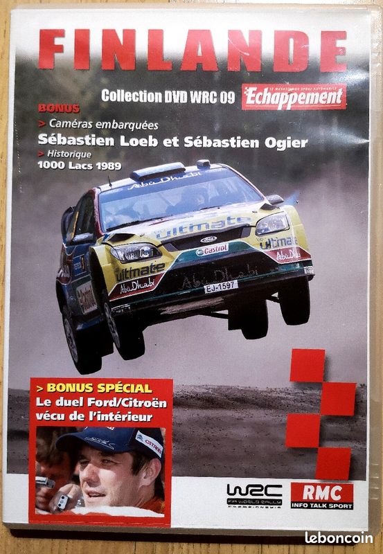 Lot DVD Échappement Rallye Circuit Monte-Carlo (image 8)