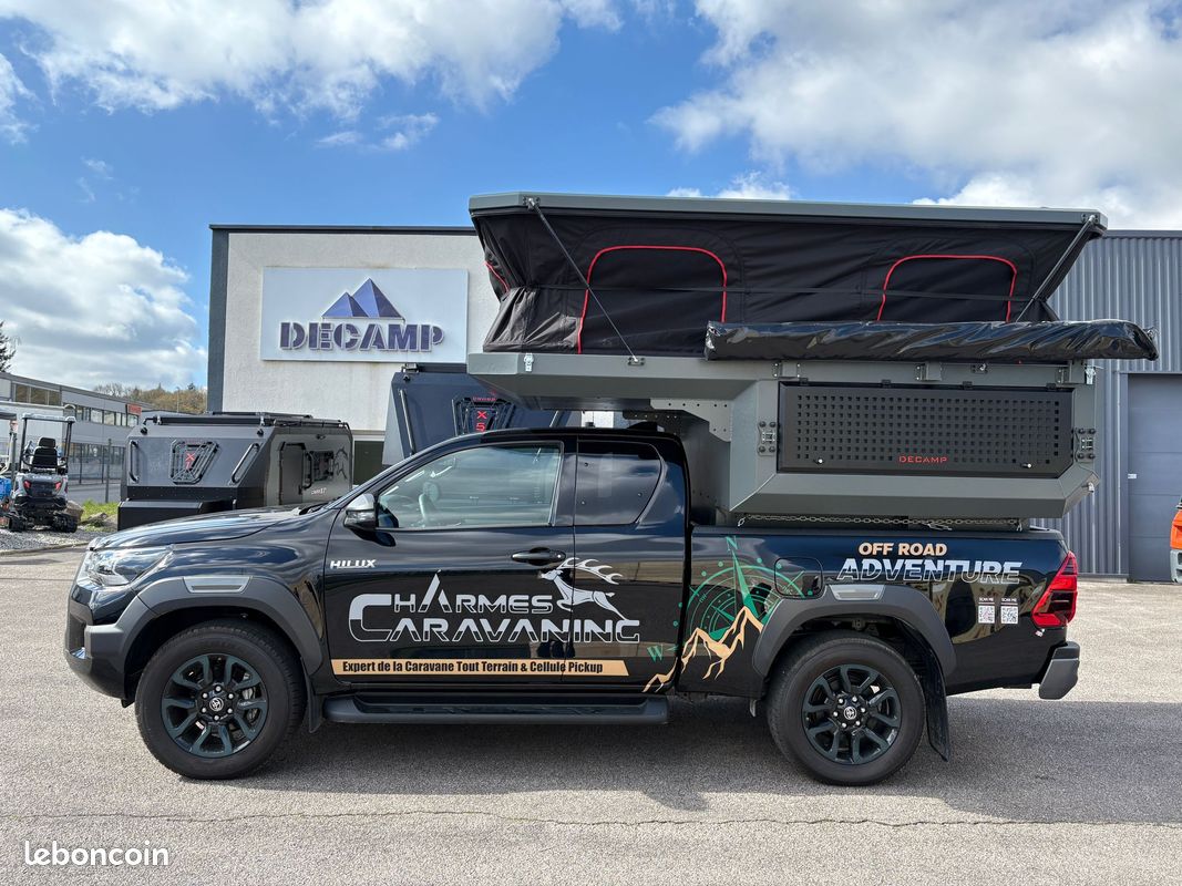 Cellule Pickup Decamp SmallBox – Compacte, légère, et ultra bien isolée - Cellule Camper 4x4 (image 1)