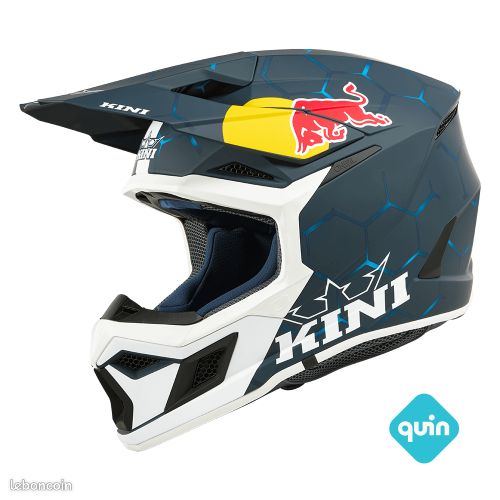 Kini Red Bull MX3 casque Kini Red Bull blue/white (image 1)