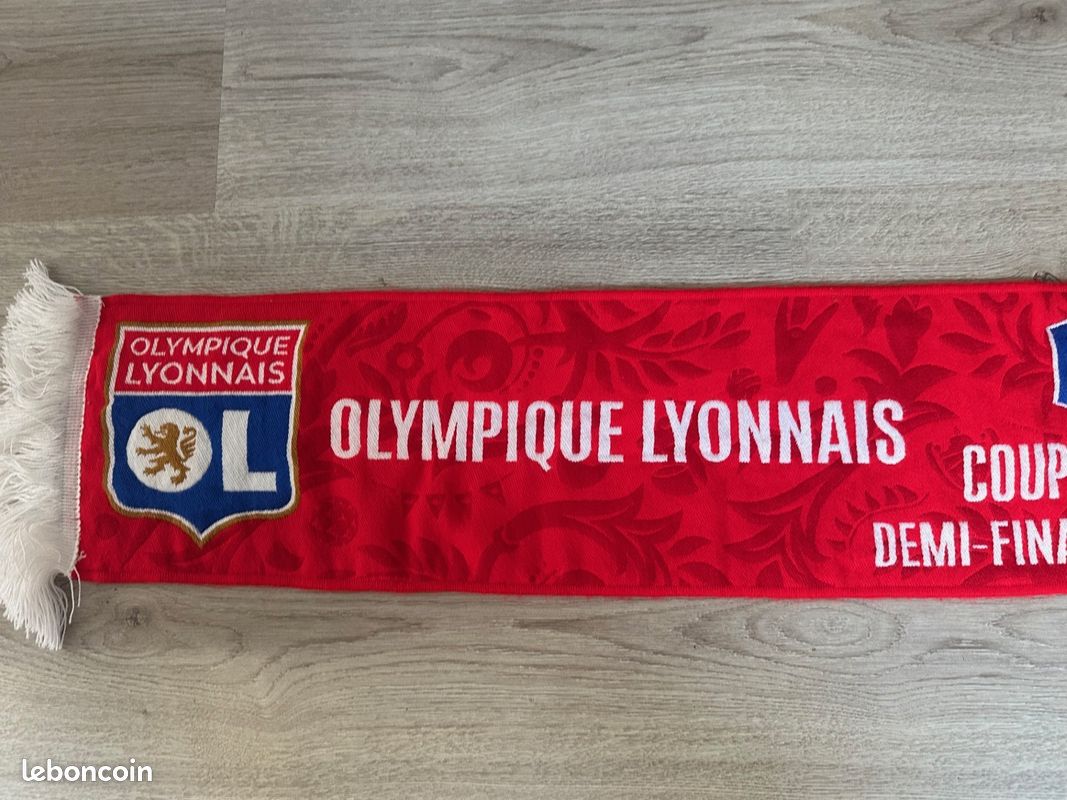 Écharpe De Supporter Olympique Lyonnais (OL) - Football - Sans Marque