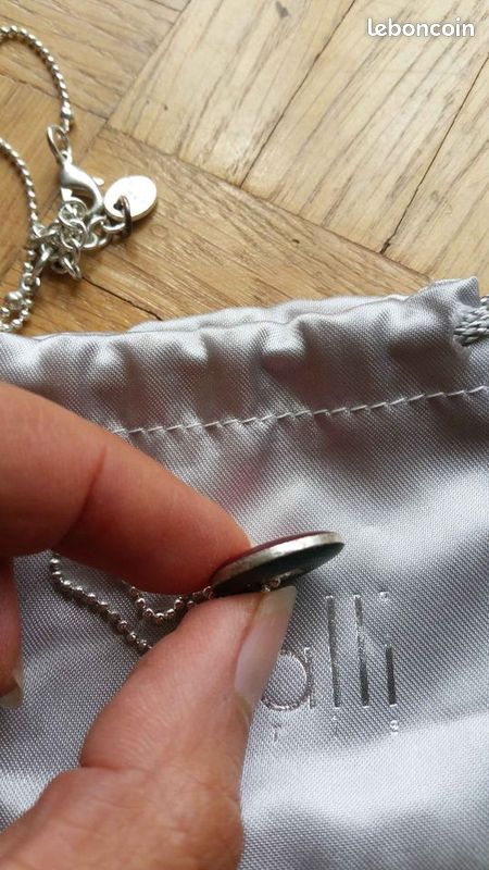 Collier Skalli rose/bleu (image 5)