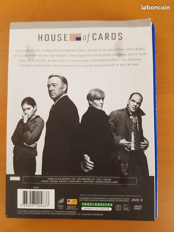 DVD House of cards (image 1)