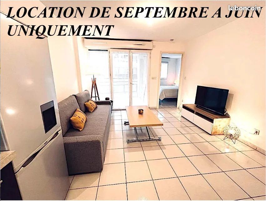 Appartement 2 pièces 33 m² · à Antibes · 33 m² · 850 €/mois