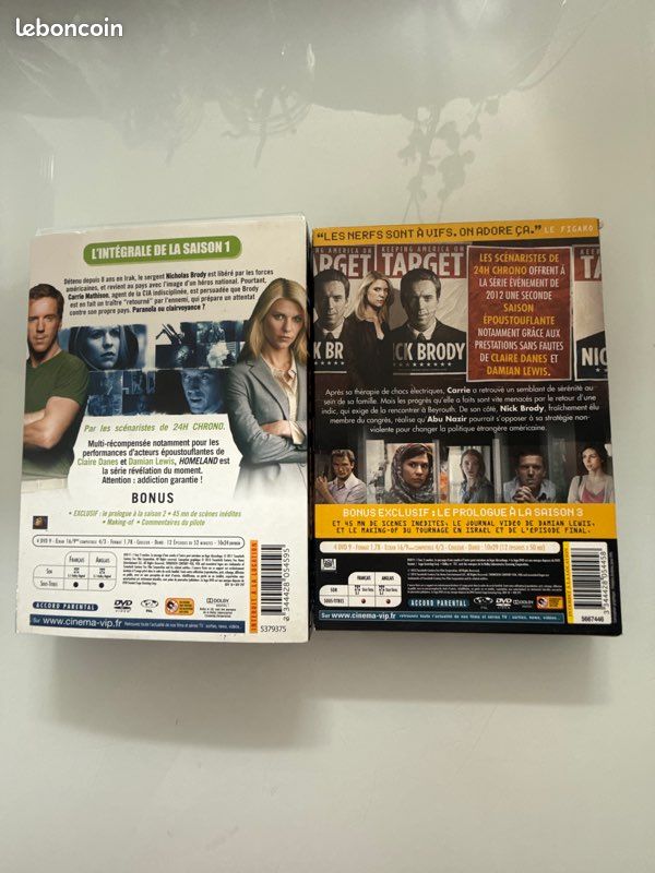 DVD série HOMELAND (image 2)