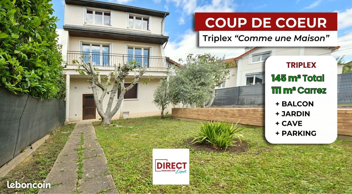 Appartement 4 pièces 111 m² · à Paray-Vieille-Poste · 111 m² · 298 000 €