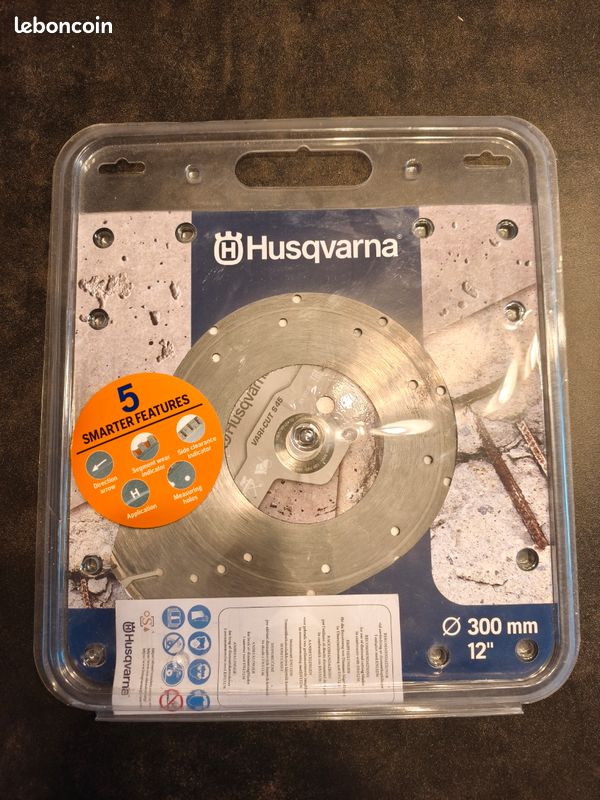 Disque diamant HUSQVARNA 300 mm VARI-CUT S45 (image 1)