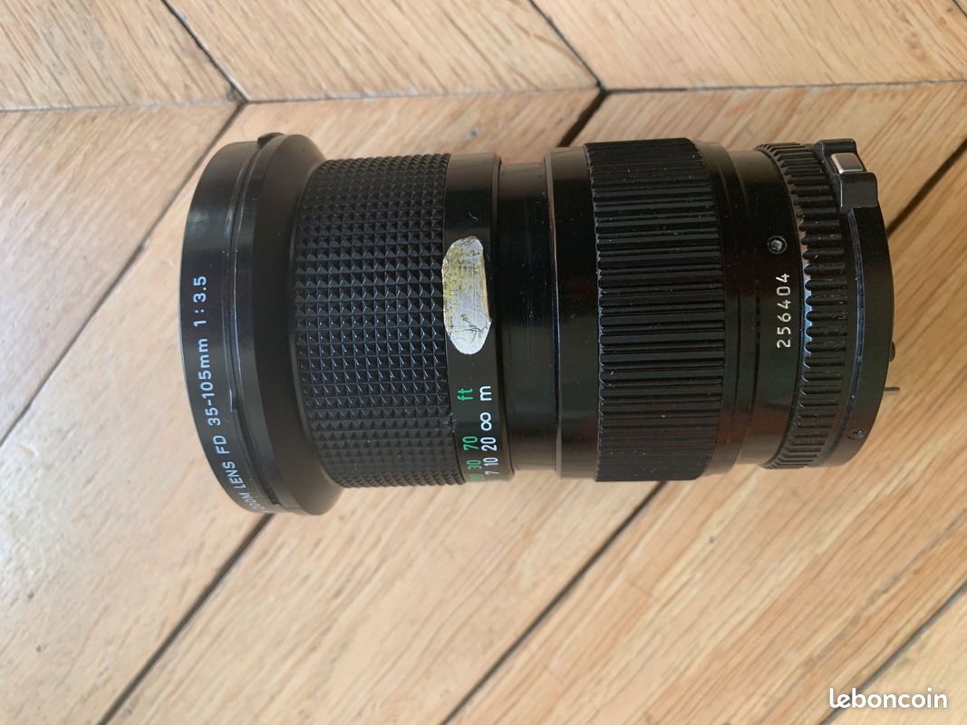 CANON NEW FD NFD 24-35mm f/3.5 L MF Lens Excellent From Japan 2657R378