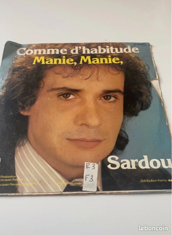 Vinyles Michel Sardou Manie, Manie (image 1)