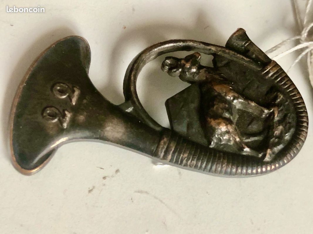 ANCIEN BOUTON CHASSE/VENERIE (Chien) - FR