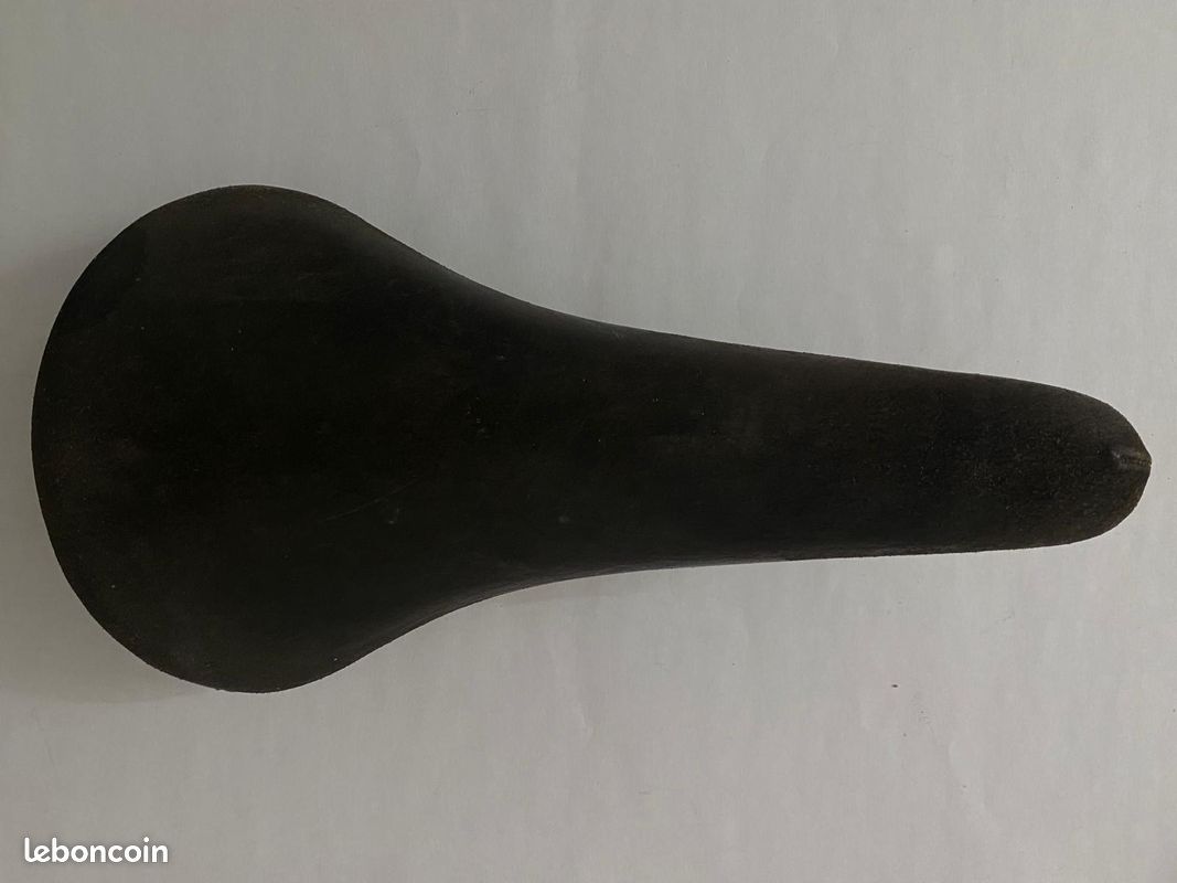 Selle De Vélo Course Vintage Selle Italia Sprint - Daim Marron - Années 80