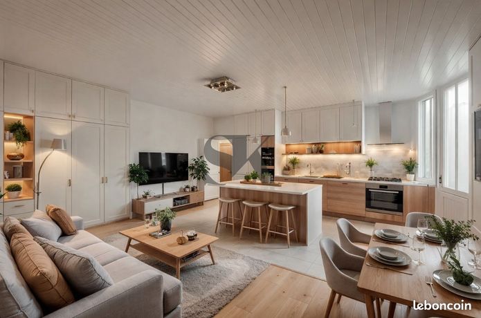 Appartement 2 pièces 39 m² — 1