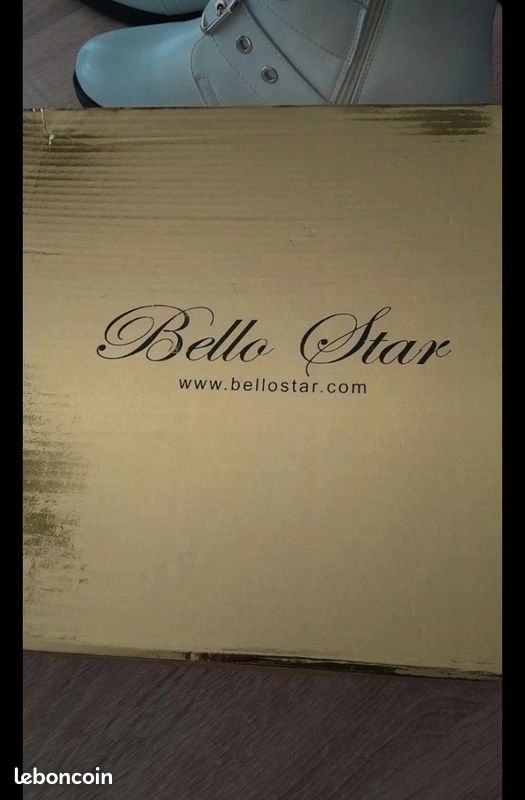 Bottines blanche neuves Bello Star Chaussures
