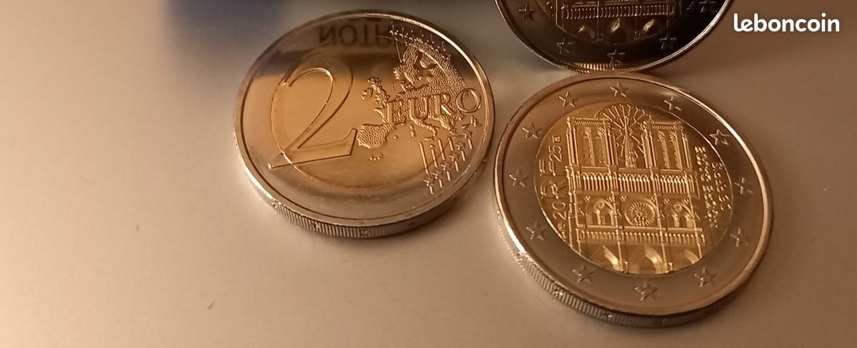 Pièces 2 euros commémoratives françaises (image 1)