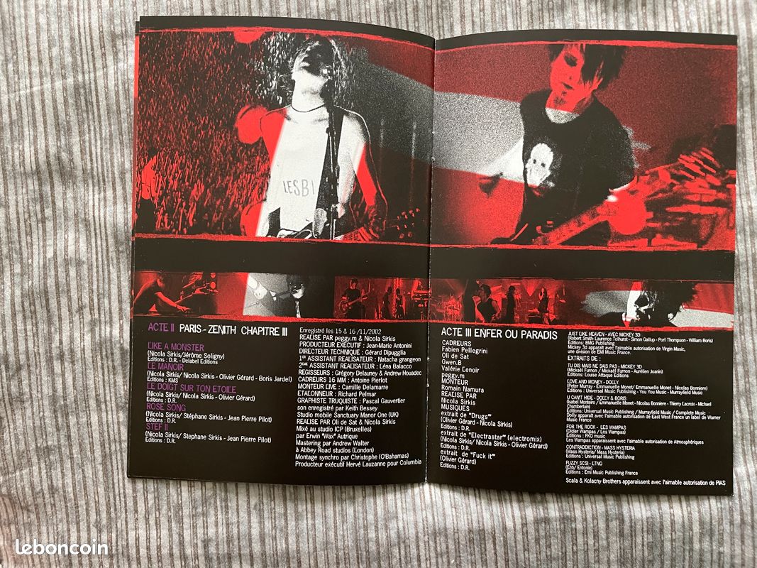3 Dvds indochine paradize show (image 6)