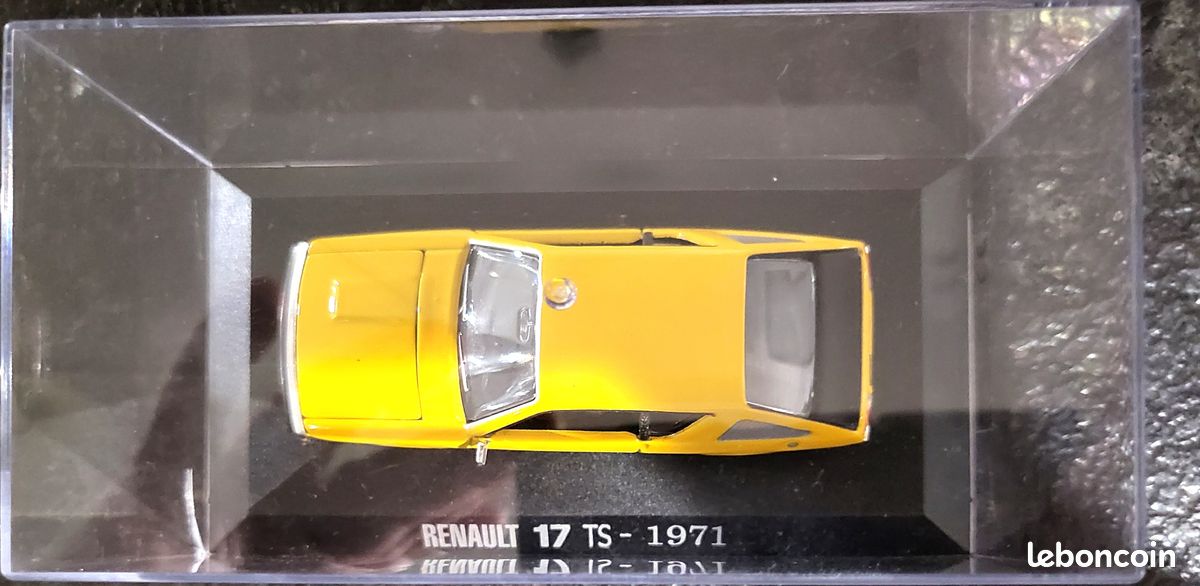 Coffret Renault 17 TS 1971 – Norev 1:43 – Collection Renault Boutique 1998 – Scellé