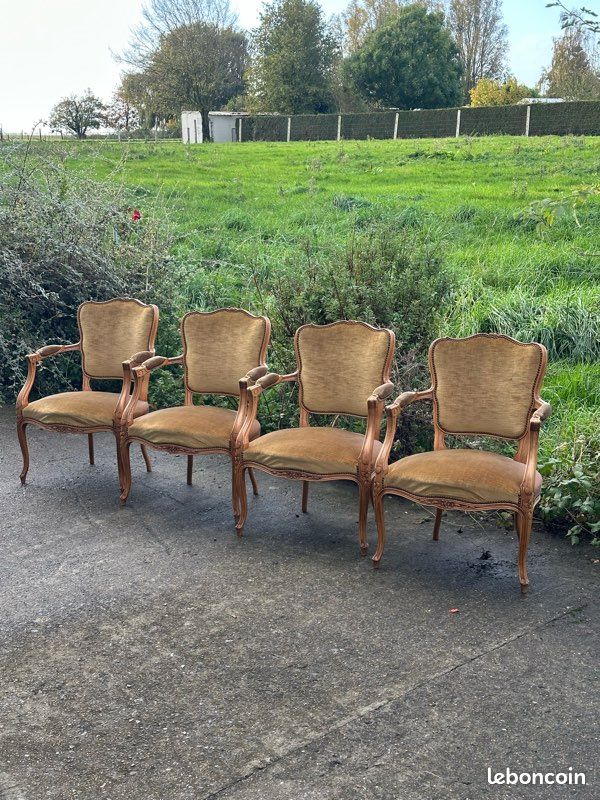 4 fauteuils cabriolets (image 1)