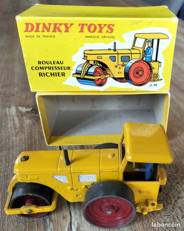 DINKY TOYS ROLLER RICHIER COMPRESSOR REF 90 A GOOD CONDITION 1958