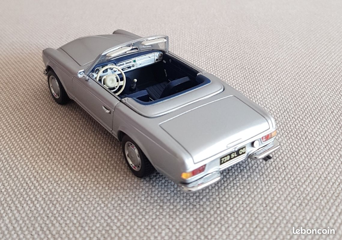 Norev Jet Car 1/43 - Mercedes 350 SL Rose 821