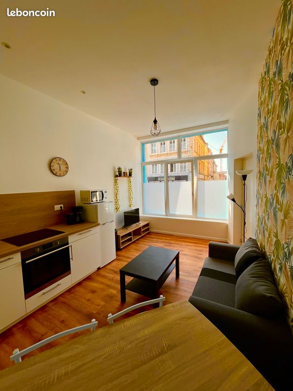 Appartement 2 pièces 30 m² · à Boulogne-sur-Mer · 30 m² · 550 €/mois