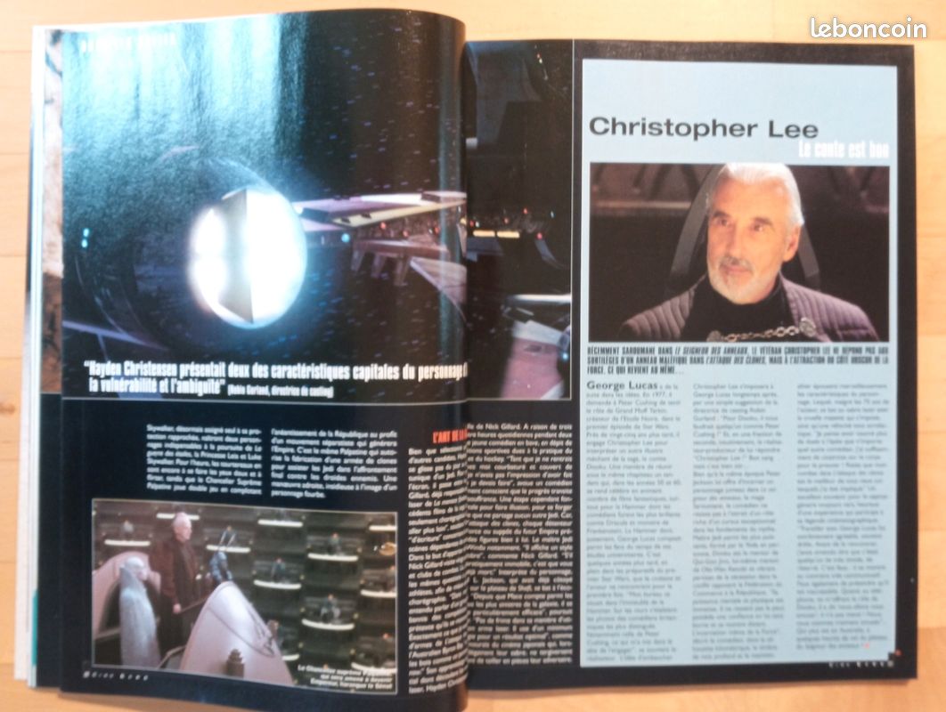 Magazine Ciné Live spécial Star Wars épisode 2, numéro 57 de mai 2002 (image 6)