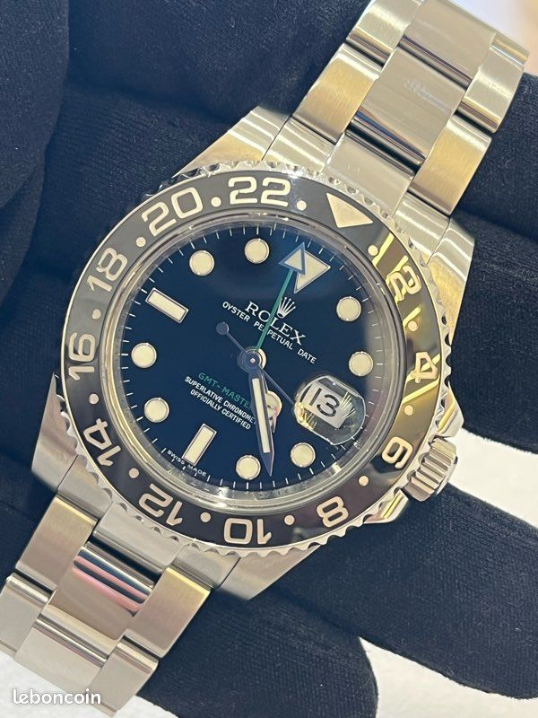 Rolex Oyster Perpetual GMT « Full Set de 2010 » Montres Bijoux