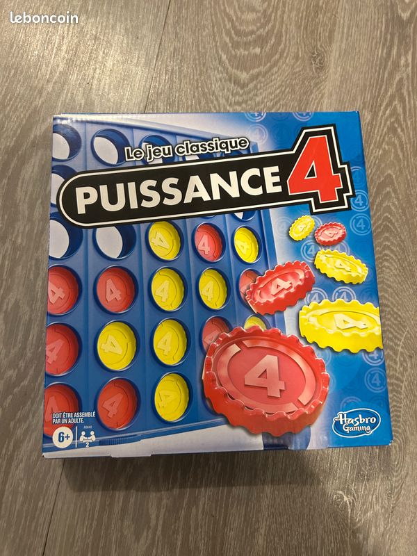 Puissance 4 classique Hasbro – dès 6 ans (image 1)