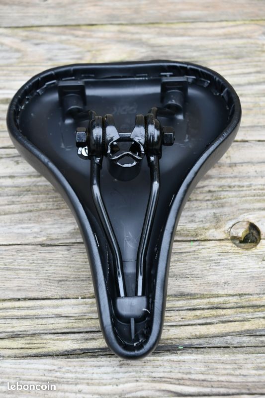SELLE VÉLO ROODIN + CHARIOT DE TUBE DE SELLE DIAMÈTRE 22.6 BLEUE/NOIRE NEUVE