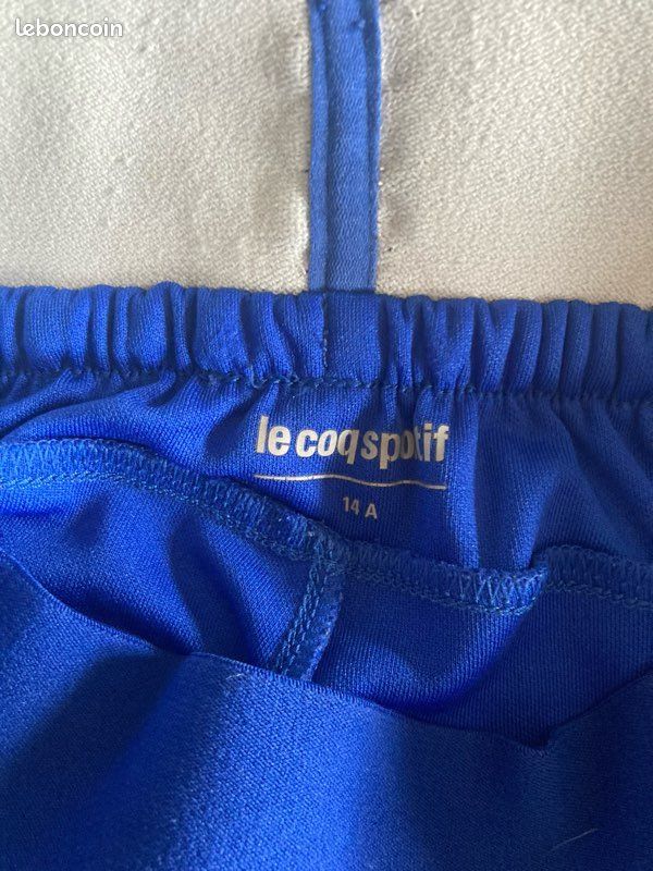 Short Rugby Le Coq Sportif équipe De France – Homme Taille M Bleu