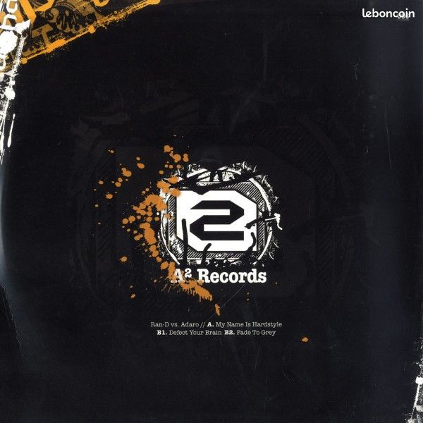 Vinyle Hardstyle / Ran-D Vs. Adaro – My Name Is Hardstyle / Defect Your Brain / Fade To Grey (image 1)