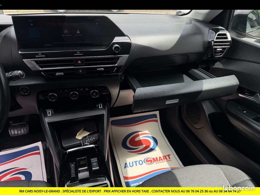 CITROEN C4 BlueHDi 130 SS EAT8 Shine Pack EXPORT TUNISIE MAROC PRIX EN HT (image 14)