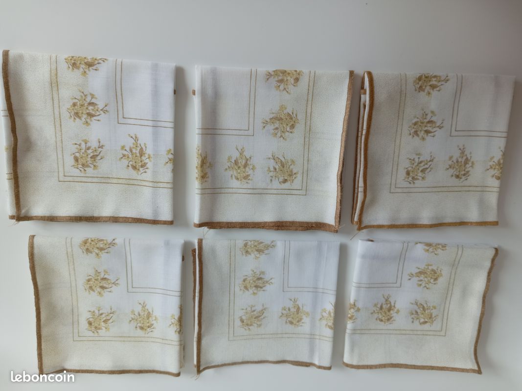 6 serviettes de table (image 3)