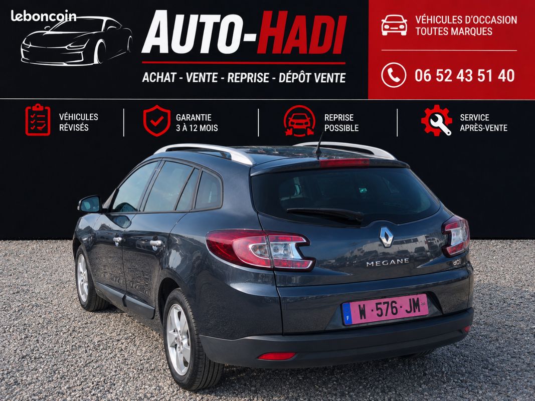 Renault Megane 1.5 Dci-110 Garantie 6 mois (image 3)