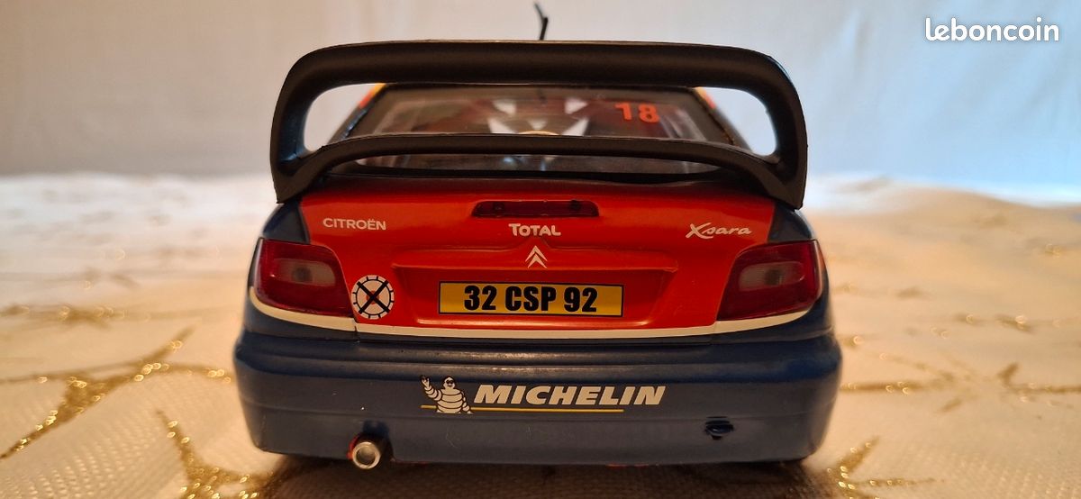 Citroën Xsara WRC Sanremo 2003 - S. Loeb - Sunstar 1/18 - Modèle 4405 - NEUF