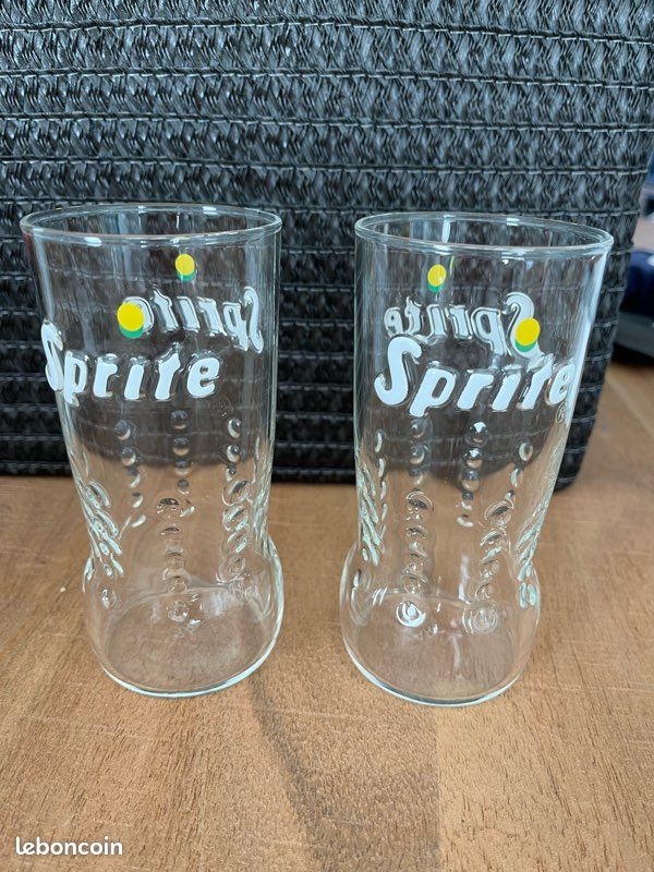 2 verres Sprite neufs (image 1)