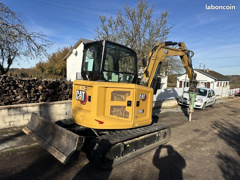 Caterpillar 305CR - BTP - Chantier gros-oeuvre