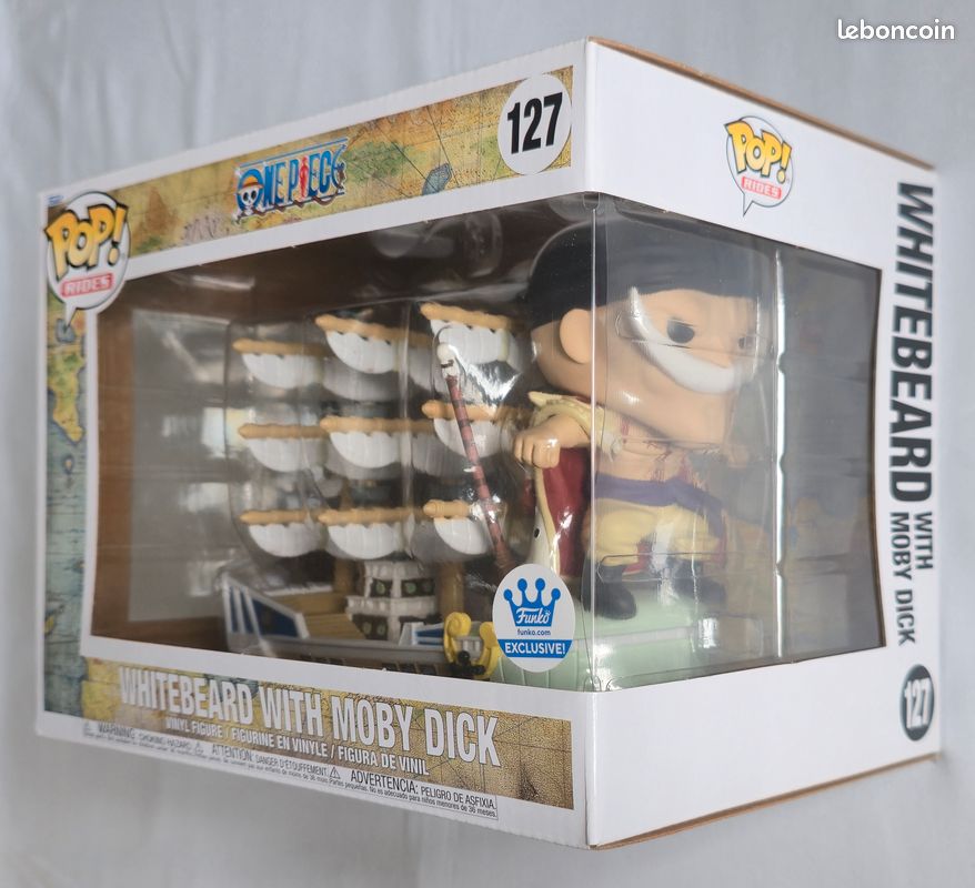 Whitebeard with Moby Dick 127 One Piece Funko pop de segunda mano por 50 EUR en Málaga en