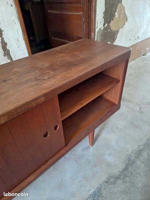 Buffet / Enfilade en teck Marque Bramin, Danemark, années 1960 (image 10)