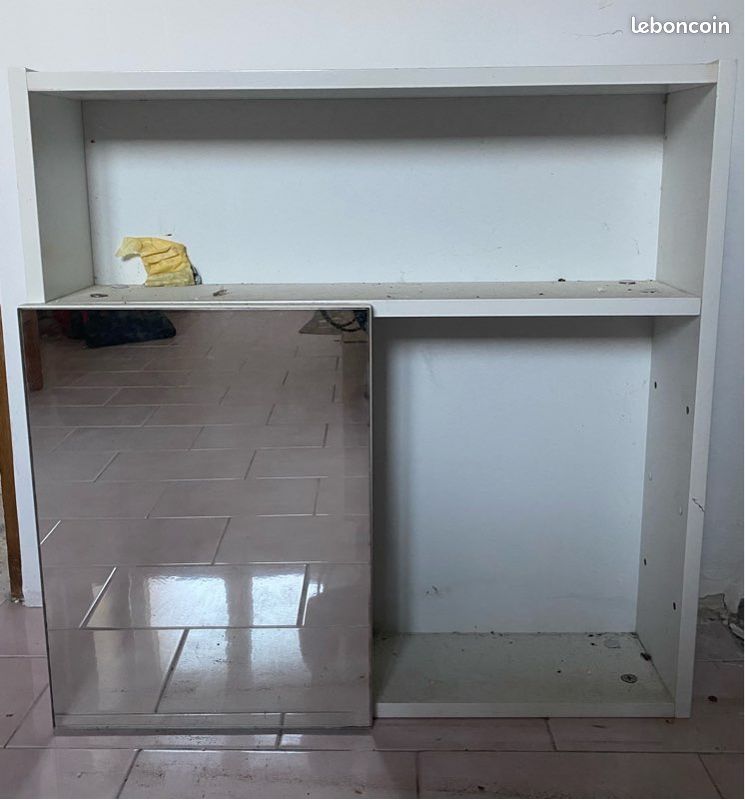Meuble miroir pour salle de bain ou toilette (image 1)
