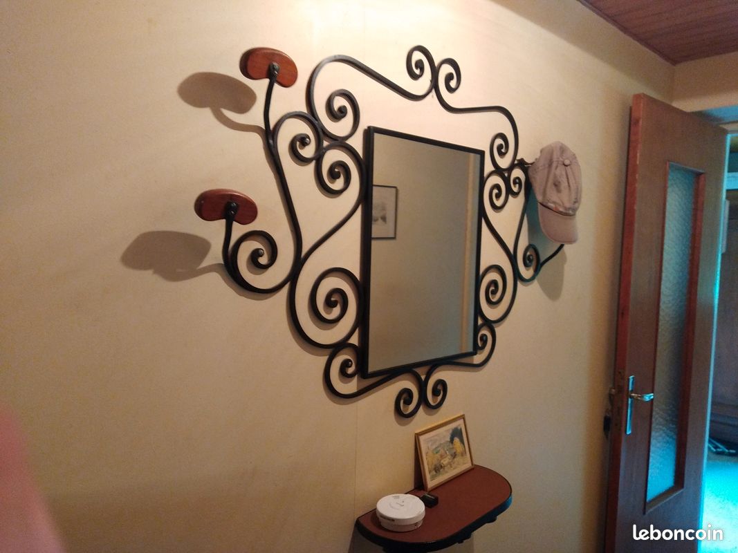 Console miroir avec bois (image 3)
