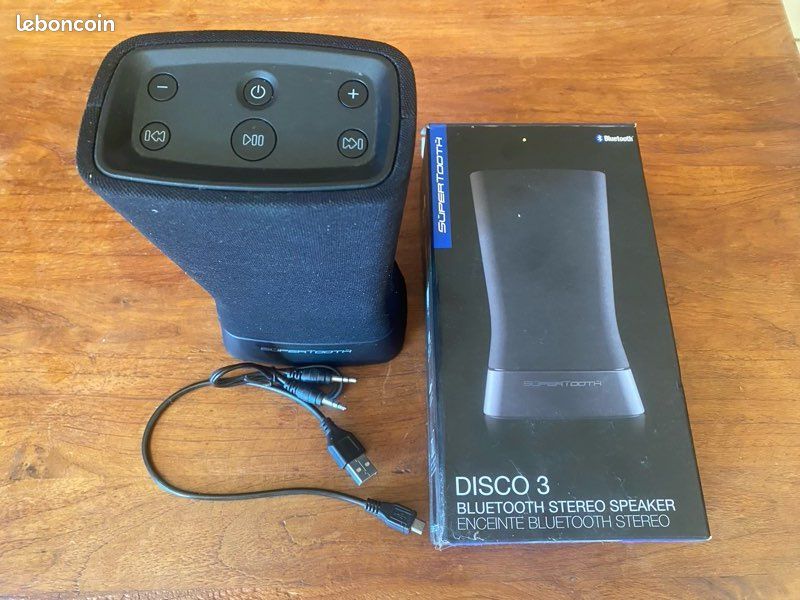 Enceinte Supertooth D4 Stéréo Bluetooth - Blanche