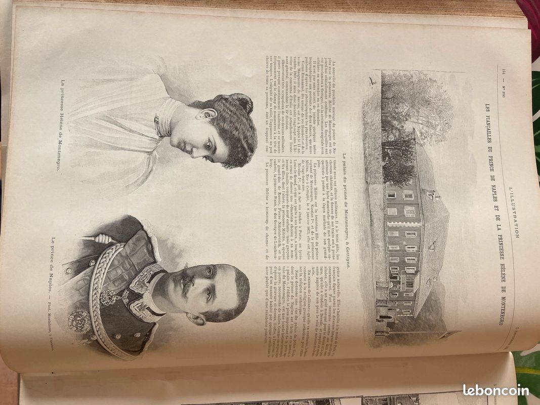L'illustration journaux 1896 relies 2 tomes (image 3)