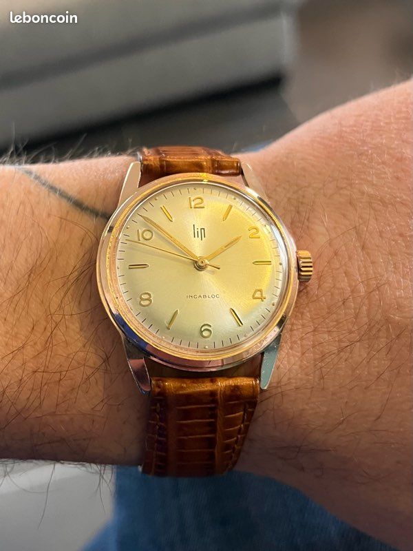 Montre Lip R23 Vintage - Montre-bracelet Occasion, Marque Française