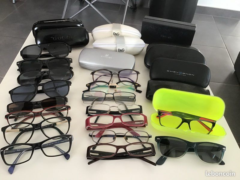 Montures de lunettes + boîtiers (image 2)