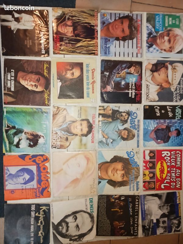 Gros lot vinyles 45 tours année 60-70-80 (image 6)