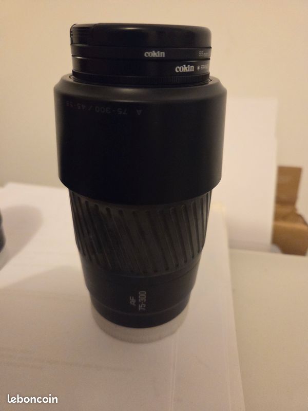 Appareil photo Minolta 500si + objectif 75-300 + objectif 35-70 (image 3)
