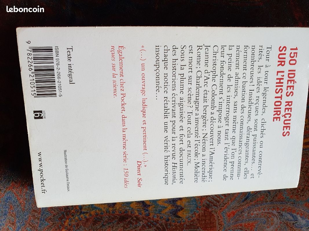 Livre poche. 150 idées recues sur l histoire. Historia (image 2)