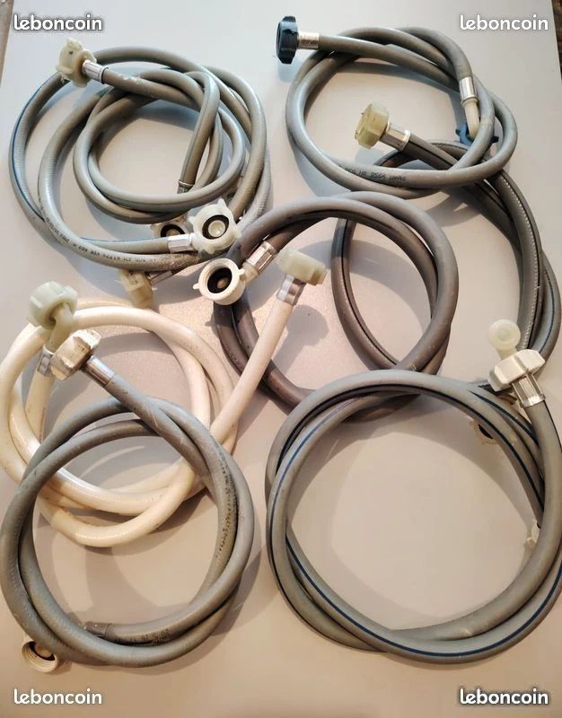 Tuyaux d'alimentation et de vidange pour lave-linge (image 4)
