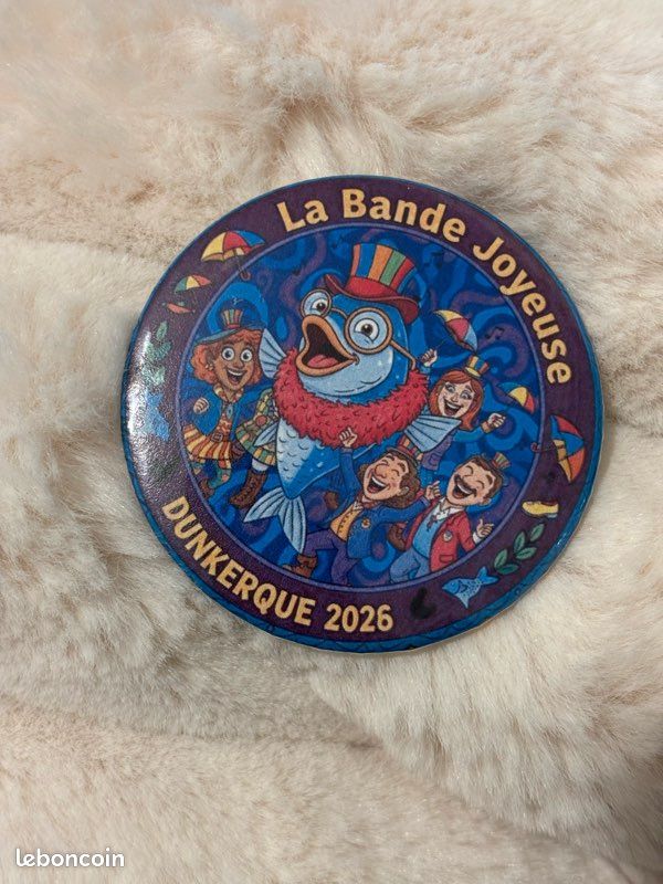 Badge carnaval Dunkerque 2026 (image 6)
