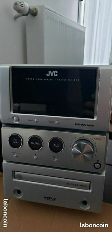 ② Chaîne Hi-fi JVC de qualité au meilleur prix